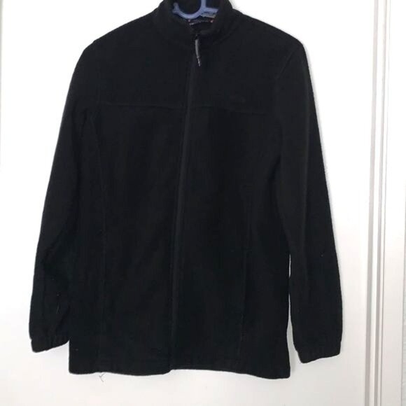Swiss Alps  Big boys Black Full-Zip Fleece Jacket Size 18 Polyester - Picture 2 of 8